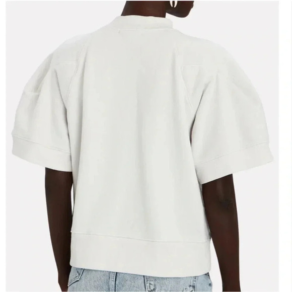 AGOLDE Round Shoulder Cotton Sweatshirt - Picture 2 of 7